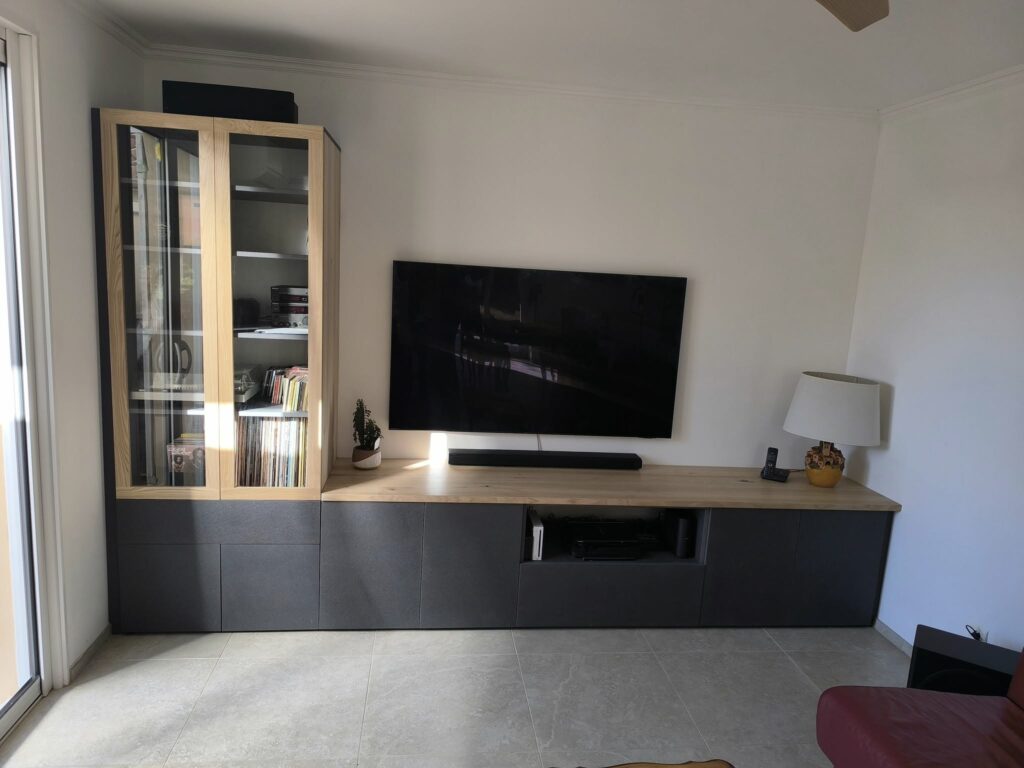 Mobilier sur mesure en bois massif, artisan Vaucluse